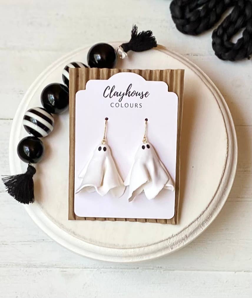 Halloween Clay Earrings