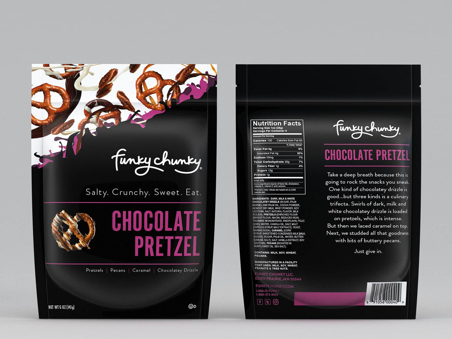 Chocolate Pretzel | Chocolate Pretzels | 5-ounce Bags