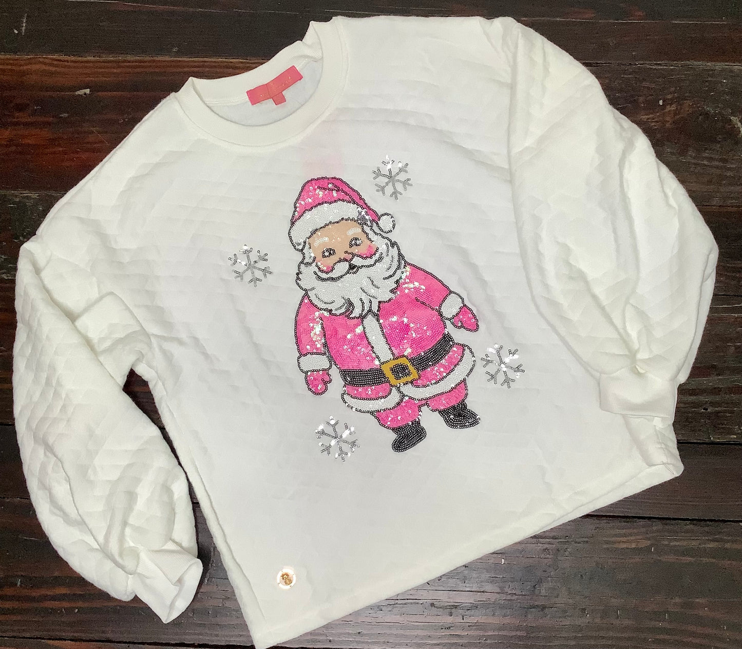 Our Pink Santa Crewneck