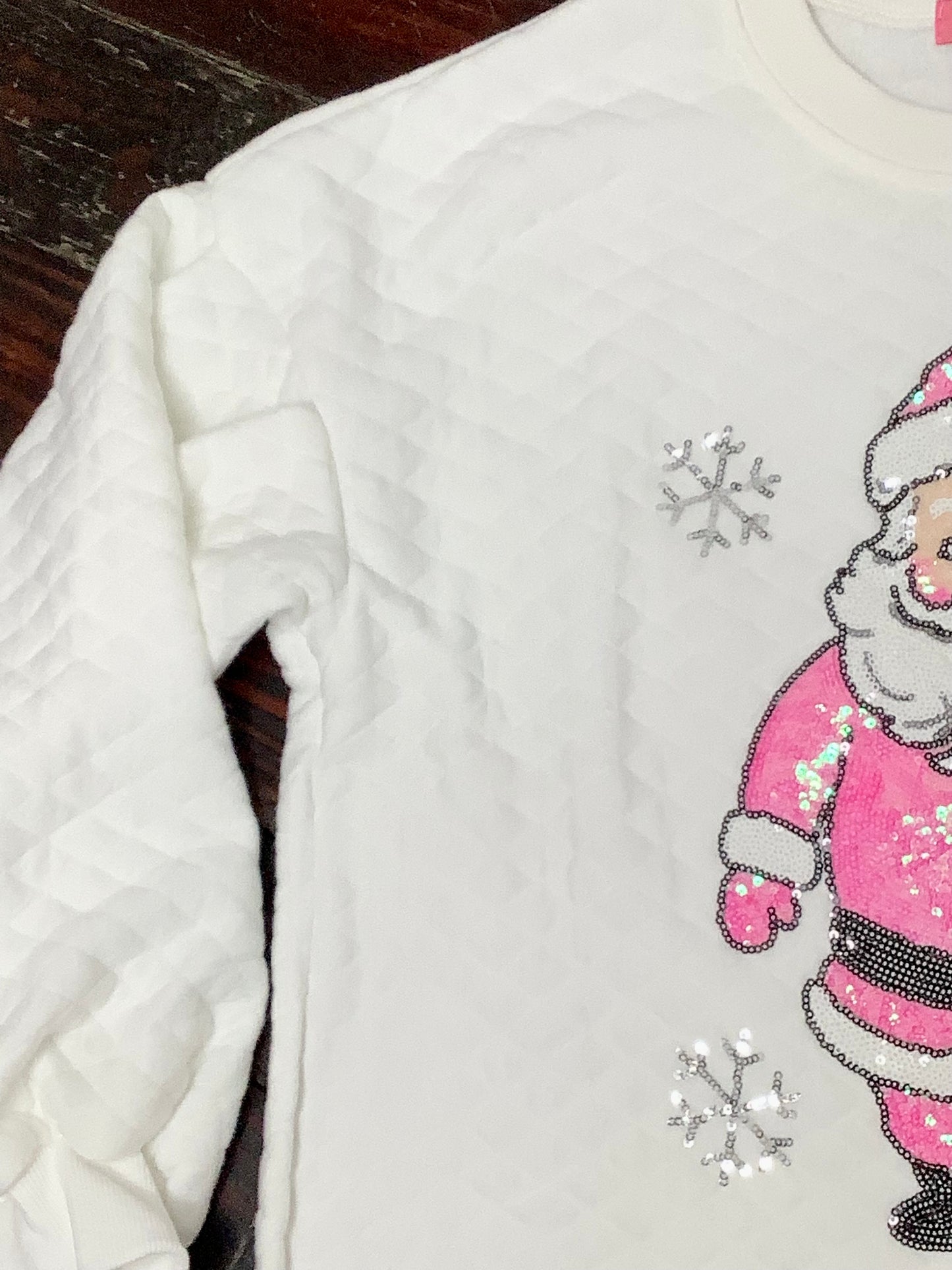 Our Pink Santa Crewneck