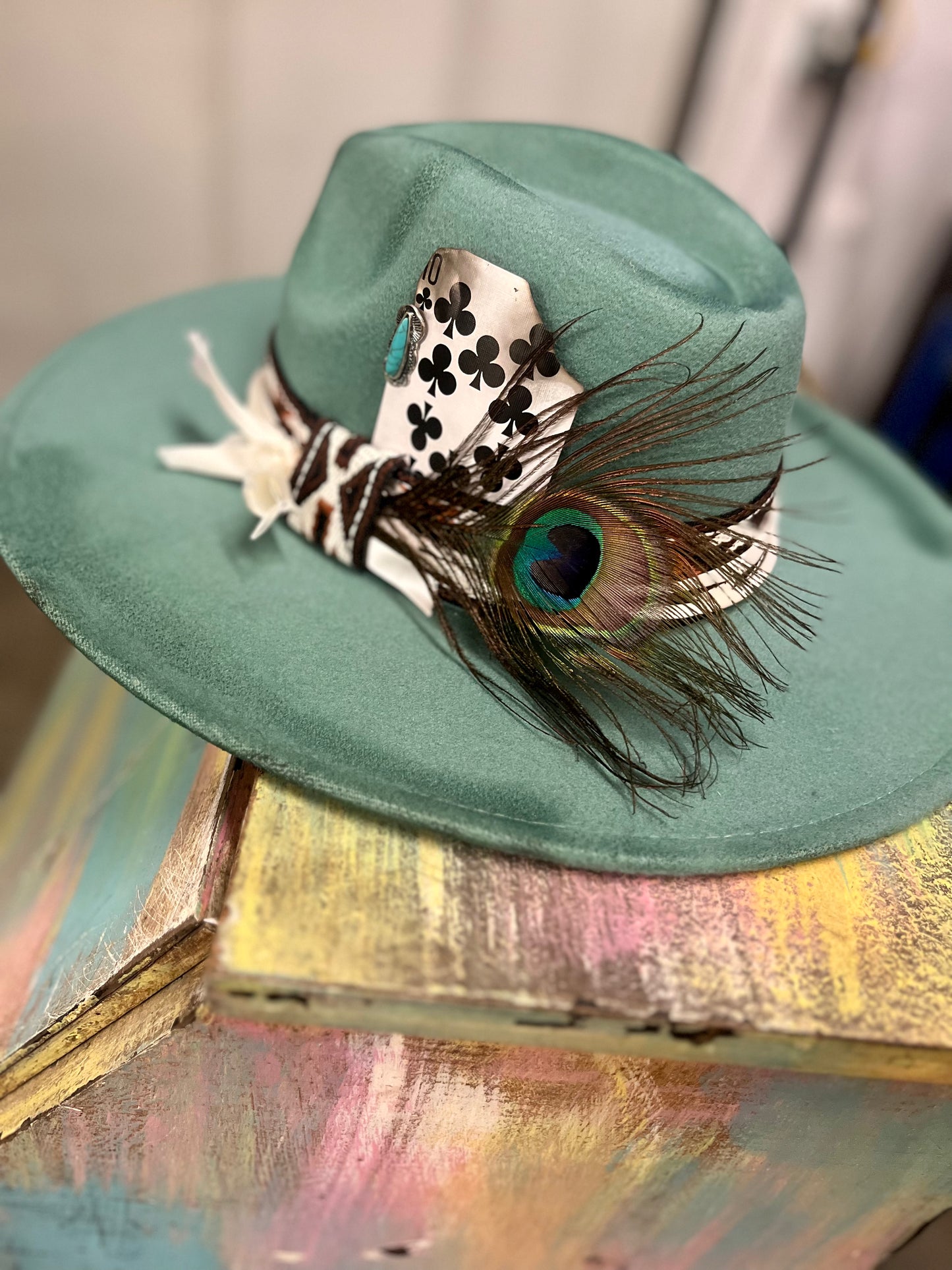 The Peacock Rancher Hat