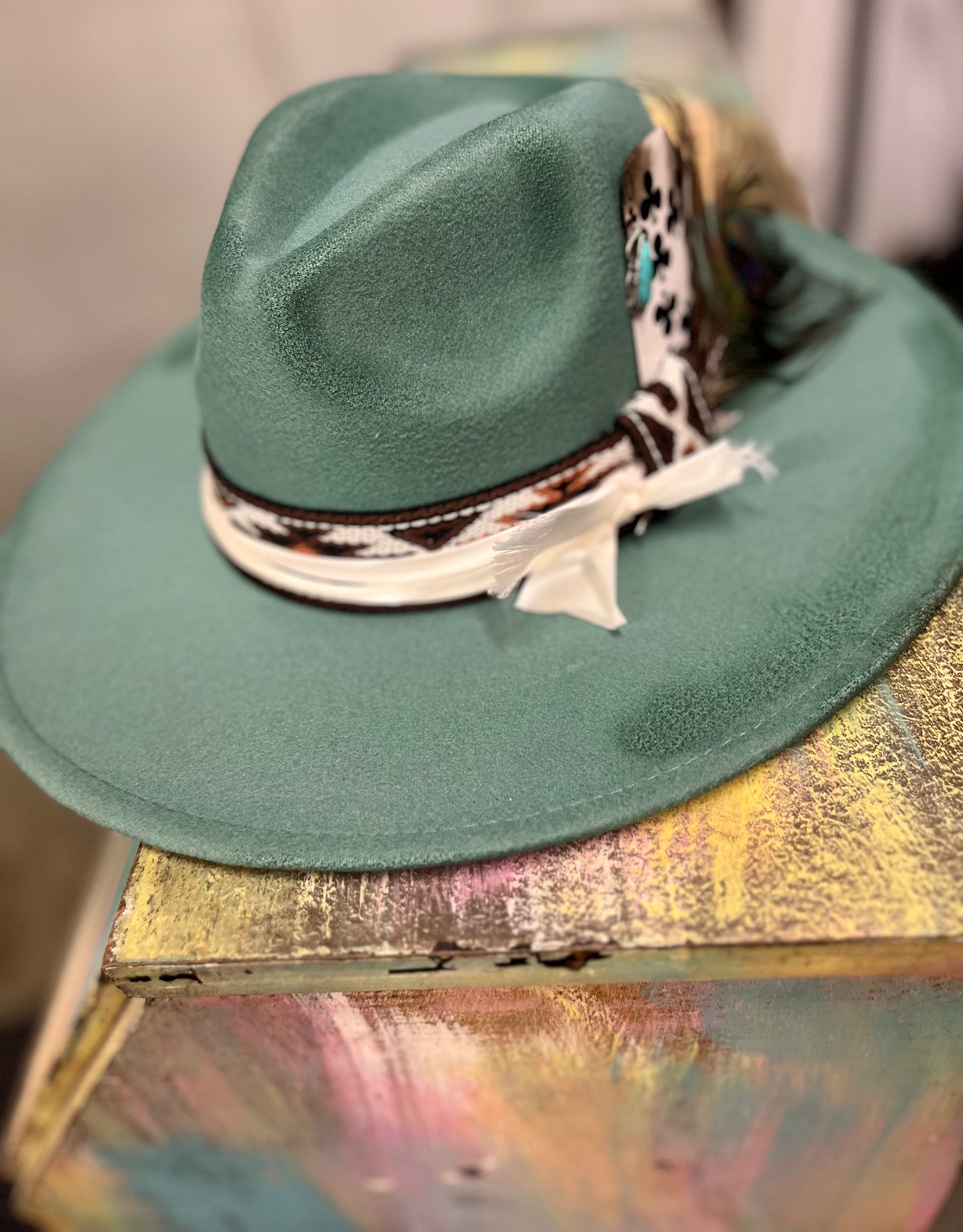 The Peacock Rancher Hat