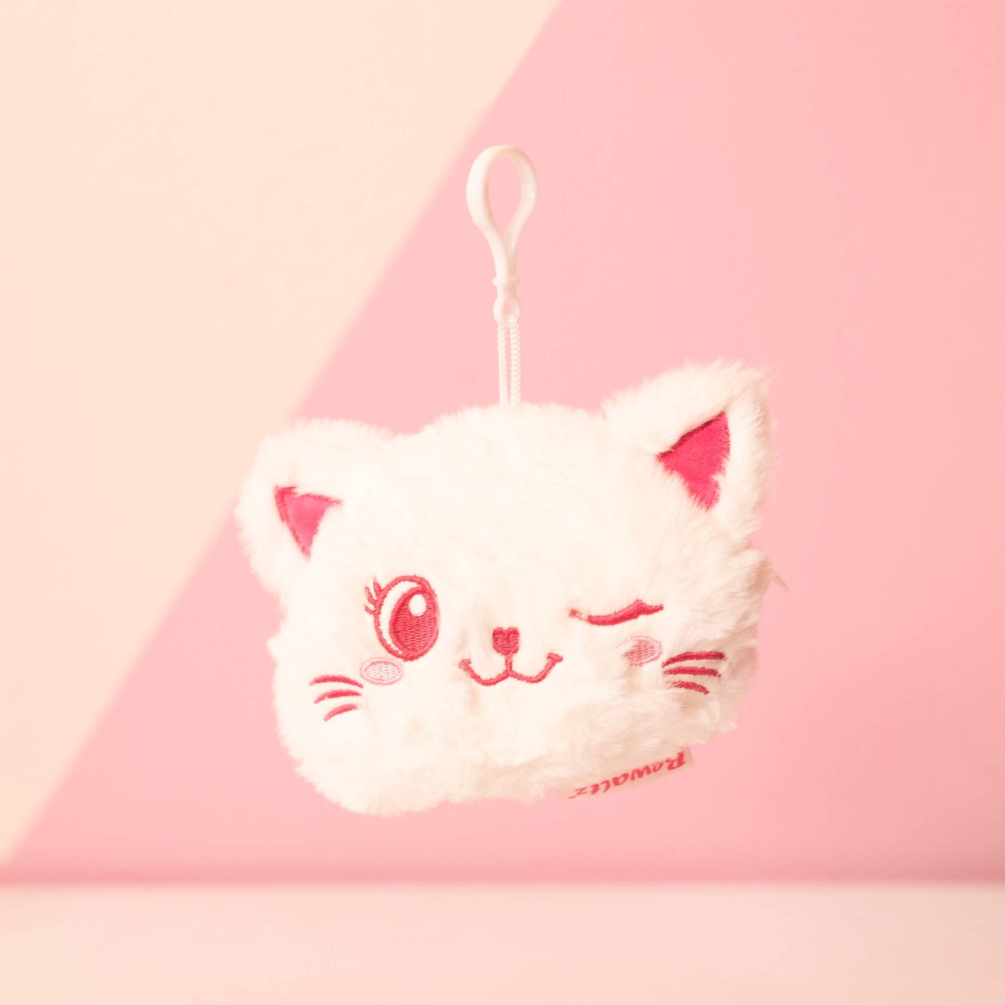 Cute Plush Coin Purse - Winky Kitty