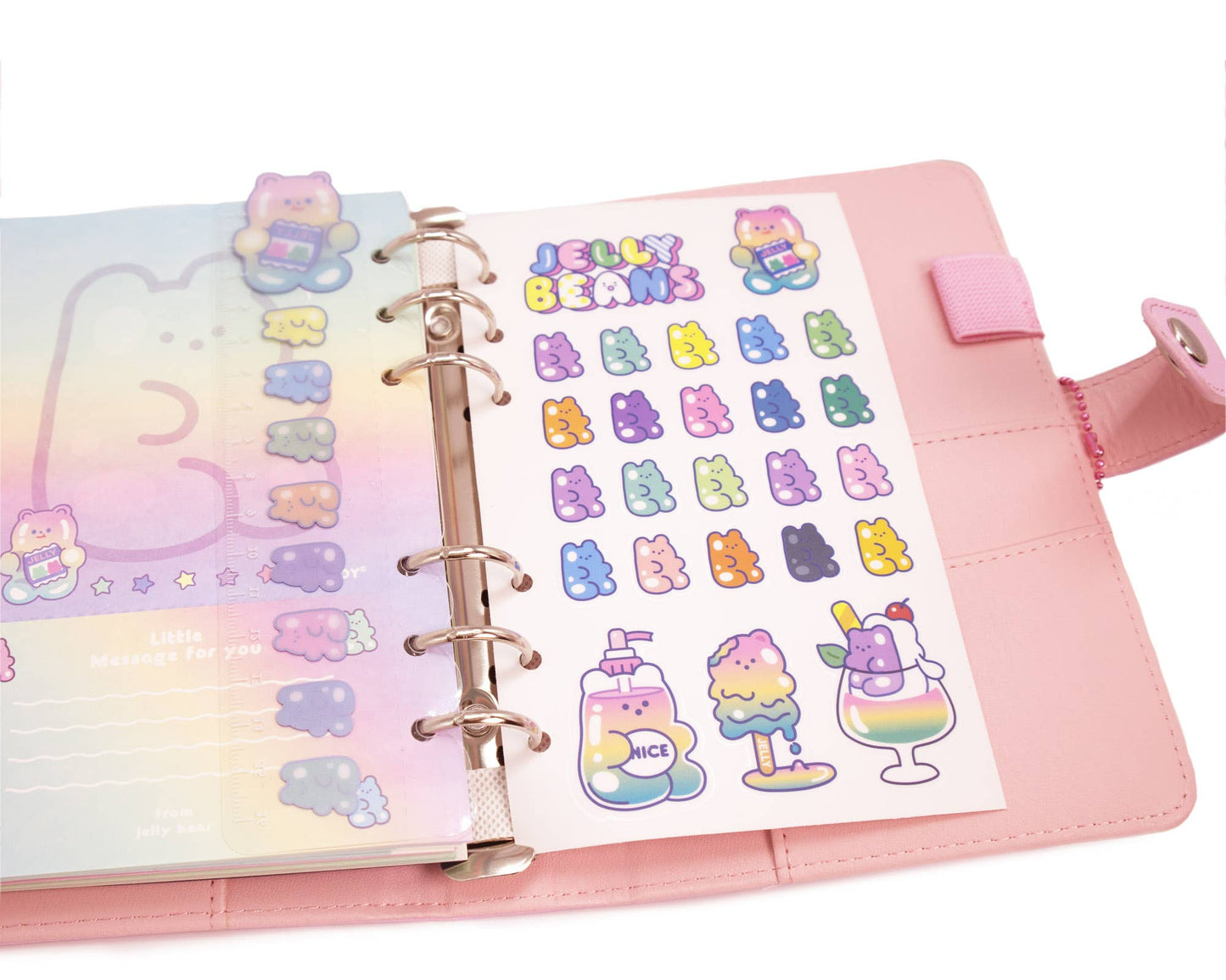 Shell-O & Gummy Cute Bear Planner