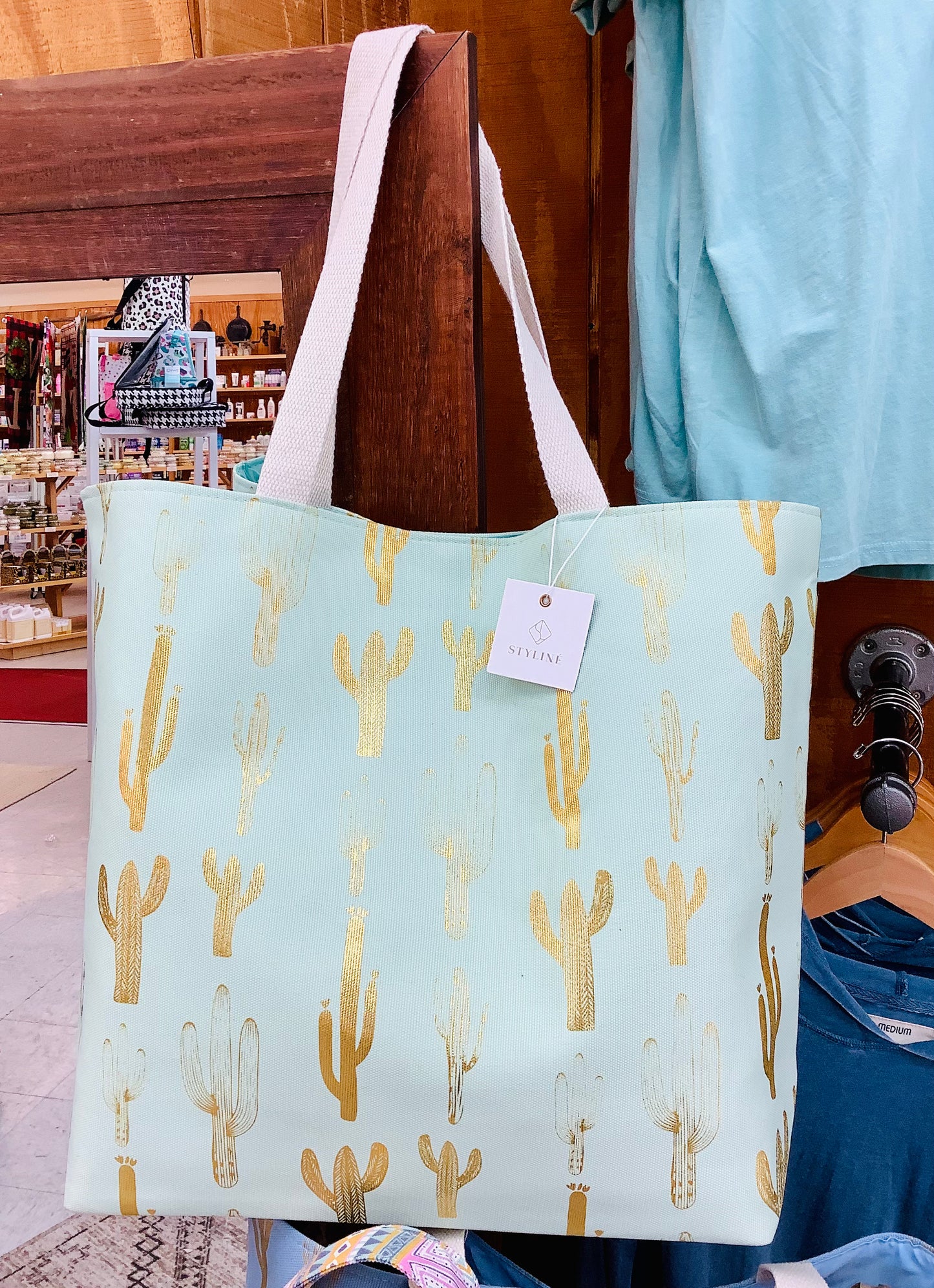 The “Shiny Cactus” Tote