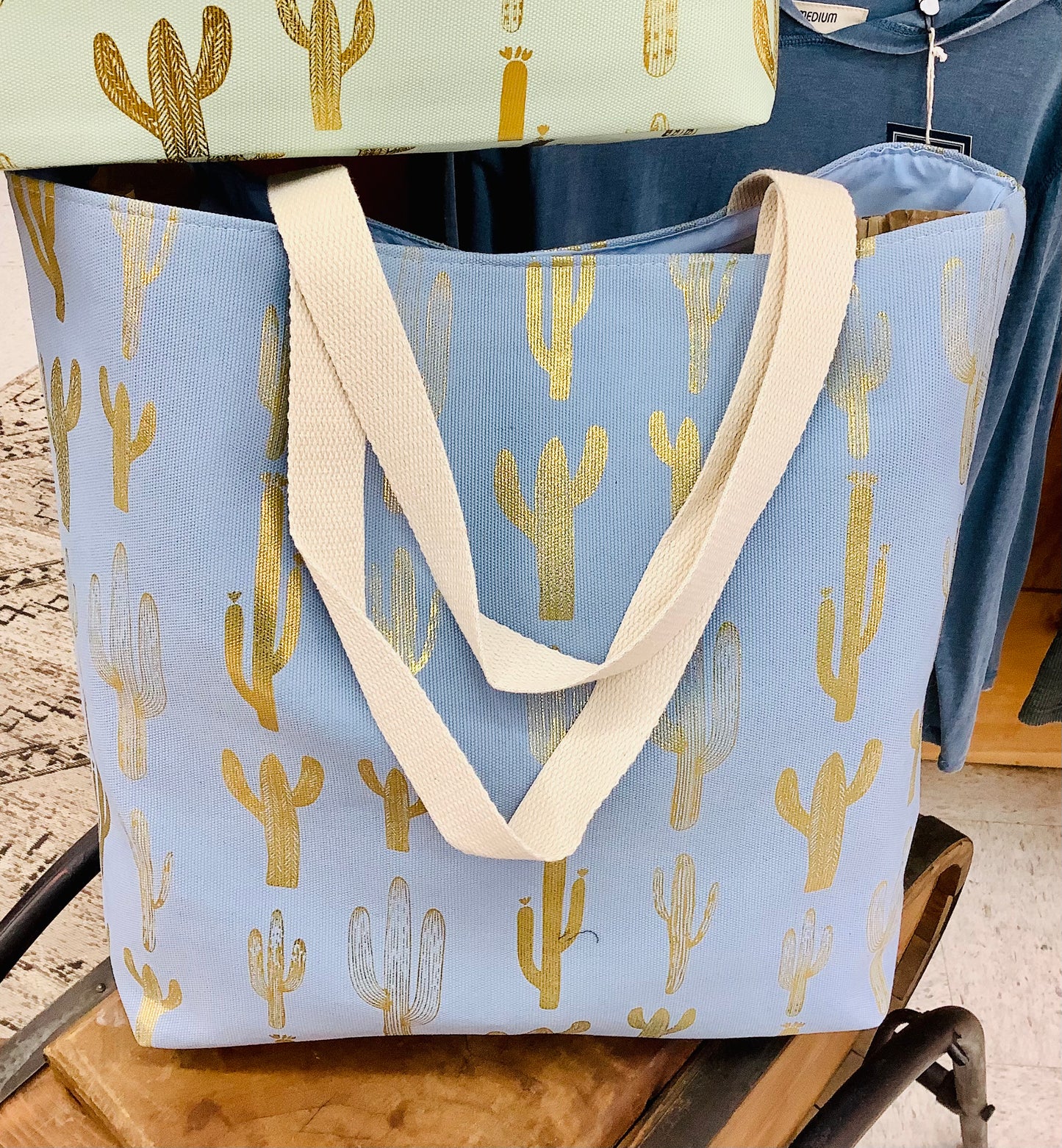 The “Shiny Cactus” Tote