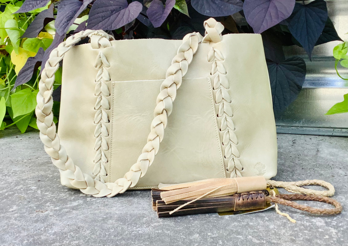 Mini Baseball Stitch Tote by Oak River Co.