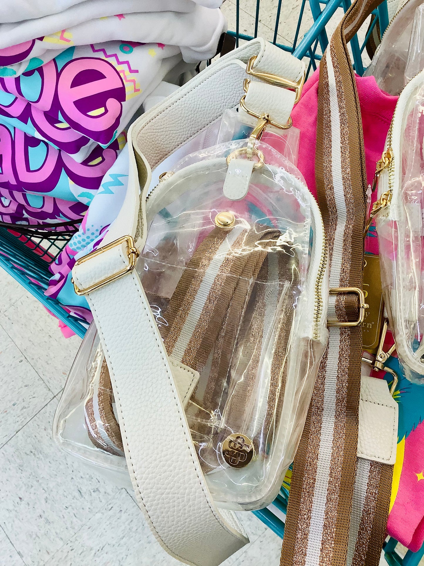 Clear Sling Bag by Simply Southern